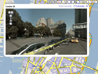 Google Maps позволит прогуляться по улицам городов США 