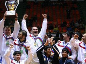 Азербайджанская национальная сборная по вольной борьбе стала победителем Кубка Мира