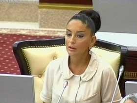 Мехрибан Алиева представила в парламент проект “Акта амнистии”