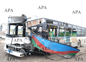 Столкнулись автобусы NN 165 и 106 - 5 человек погибли, 3 ранены [Фото]